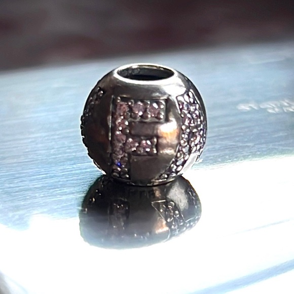 Pandora FAITH charm with pink CZ stones Authentic Sterling Silver Rare 🌸 🙏 - Picture 3 of 6